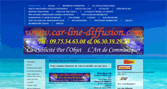 Desktop Screenshot of car-line-diffusion.com